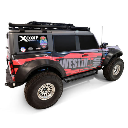 Westin Outlaw Drop Running Boards | Ford Bronco (21-26) 4dr (Excl. Sport) Tex. Blk