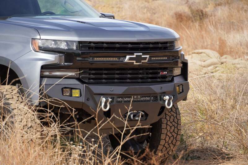DV8 Offroad SPEC Series Front Bumper | Chevrolet Silverado 1500 (19-26) (FBCS1-07)