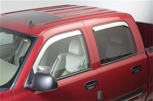 Putco 10-20 RAM 2500/3500 Set of 2 Chrome Window Visors | Ram 2500/3500 (09-24) (480138)