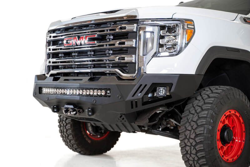 Addictive Desert Designs 2020-26 GMC Sierra 2500/3500 Stealth Fighter Front Bumper | GMC Sierra 2500HD/3500HD (20-26) (F461403030103)