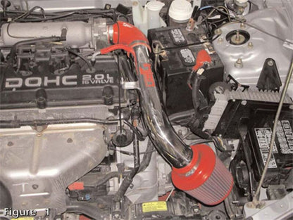 Injen Polished Short Ram CAI | Mitsubishi Eclipse 2.0L Non-Turbo (95-99) (IS1880P)