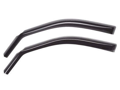 WeatherTech Front Side Window Deflectors (2PC, Dark Smoke): Ram 1500 2019 - 2024 (Quad & Crew Cab)