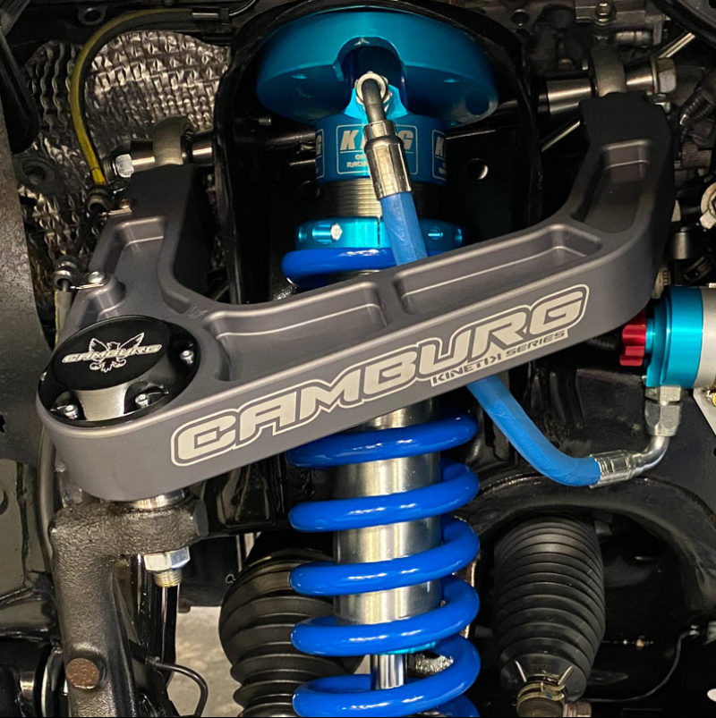 Camburg 2019-2021 Toyota Tundra KINETIK V2 Performance Billet Uniball Upper Arms | CAM-310187-GRY