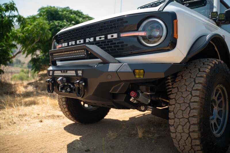 DV8 Offroad 21+ Ford Bronco MTO V2 Front Bumper | Ford Bronco (21-26) (FBBR-07)