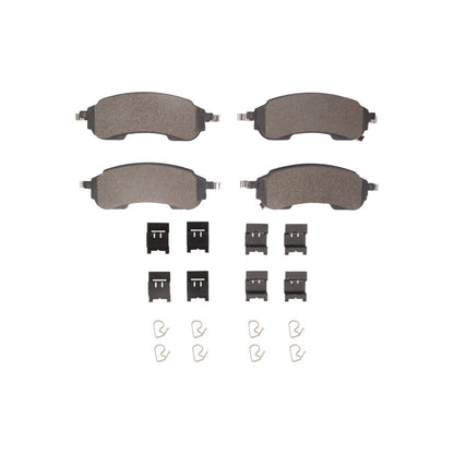 R1 Concepts 21-25 Ford Ranger / 2021-26 Ford Bronco Rear Optimum OE Pads & Hardware Kit | Ford Ranger / Bronco (19-26) (2551-2414-01)