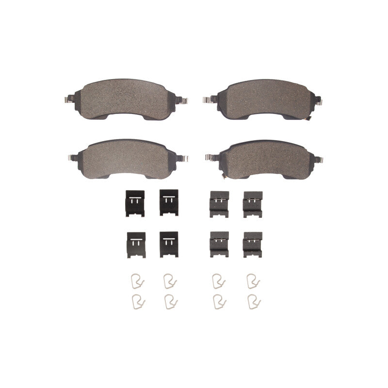 R1 Concepts 21-25 Ford Ranger / 2021-26 Ford Bronco Rear Optimum OE Pads & Hardware Kit | Ford Ranger / Bronco (19-26) (2551-2414-01)