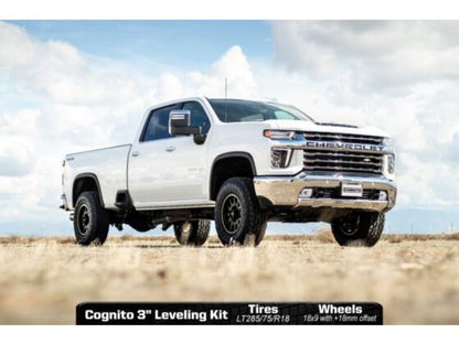 Cognito 3in Premier Leveling Kit w/ Fox PSRR 2.0 | Chevrolet Silverado 2500HD / 3500HD / GMC Sierra 2500HD / 3500HD (20-26) (110-P0929)