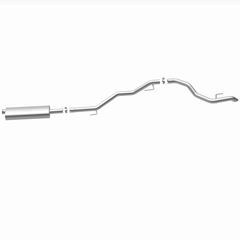 MagnaFlow 2.5in Rock Crawler Series Stainless Steel Cat-Back Exhaust Single Rear Exit: Jeep Gladiator 2020-2024