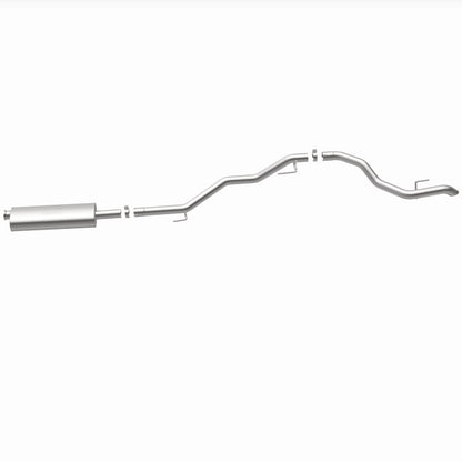 MagnaFlow 2.5in Rock Crawler Series Stainless Steel Cat-Back Exhaust Single Rear Exit: Jeep Gladiator 2020-2024