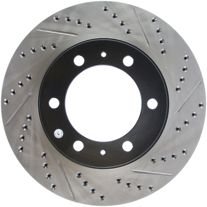 Stoptech SportStop 319mm Disc Rotors | Toyota 4Runner (03-05, 06-09), Tacoma (05-08, 09-11, 12-15, 16-19) (127.44129L)