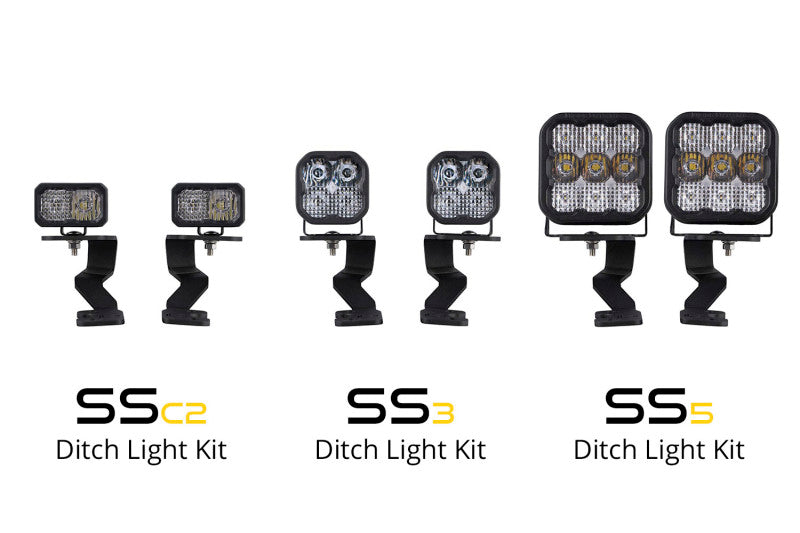 Diode Dynamics SS5 Pro Stage Series Ditch Light Kit | Toyota Tundra (22-26) (DD7399)