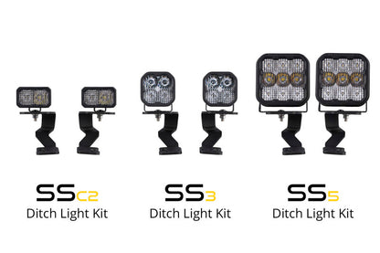 Diode Dynamics SS5 Pro Stage Series Ditch Light Kit | Toyota Tundra (22-26) (DD7399)