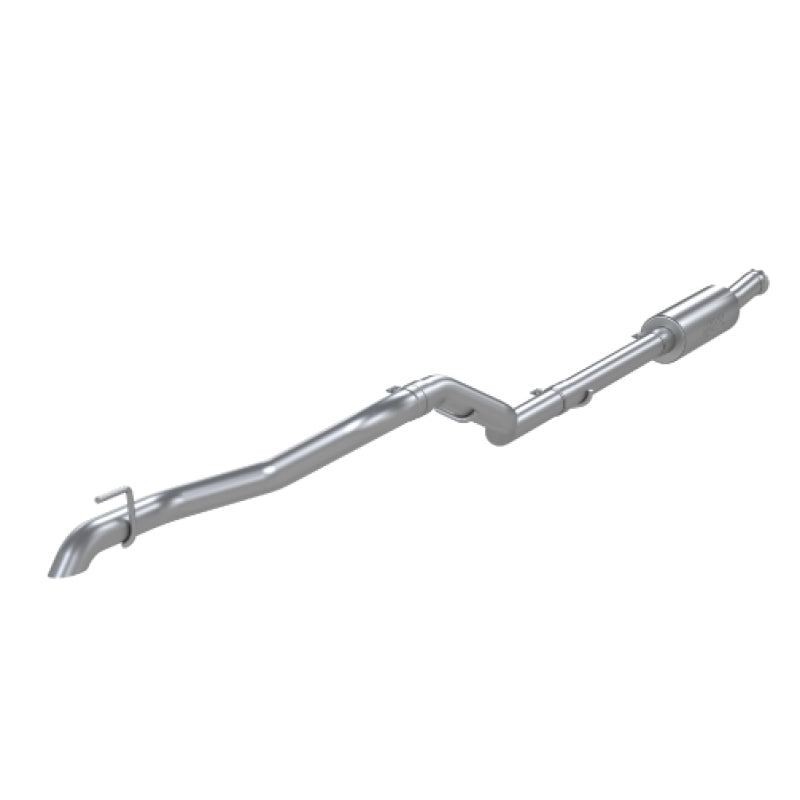 MBRP Armor Lite 2.5" Single Cat-Back Exhaust (REAR): Jeep Gladiator JT 2020-2024 3.6L