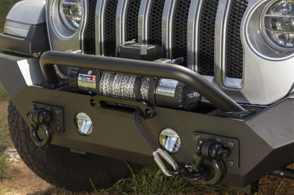 Rugged Ridge Spartan Front Bumper With Overrider | Jeep Gladiator JT / Wrangler JL / JK (11548.41)