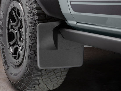 WeatherTech 2021+ Ford Bronco No Drill MudFlaps | Ford Bronco (21-26) (110140)