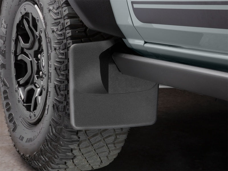 WeatherTech 2021+ Ford Bronco No Drill MudFlaps | Ford Bronco (21-26) (110140)