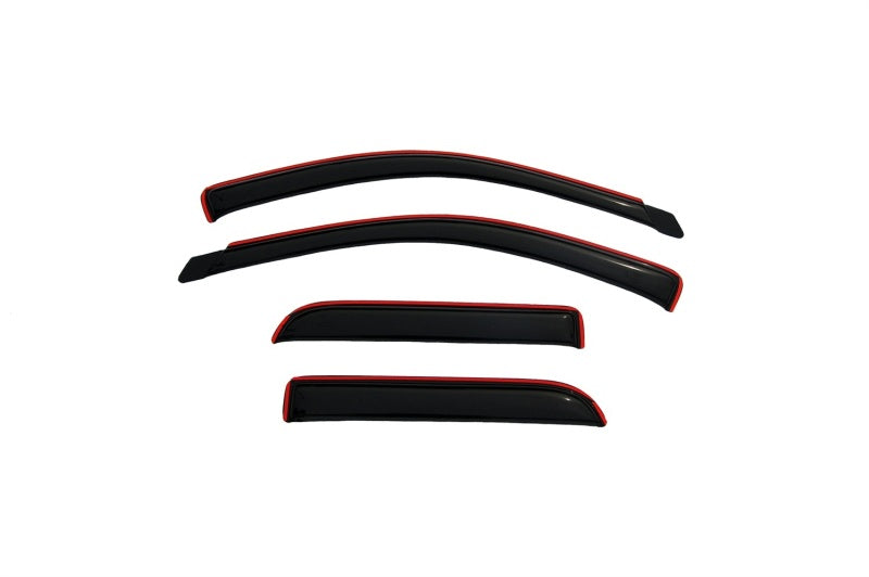 AVS Smoke Ventvisor In-Channel Window Deflectors (4PC): Dodge Ram Quad Cab (02-09)