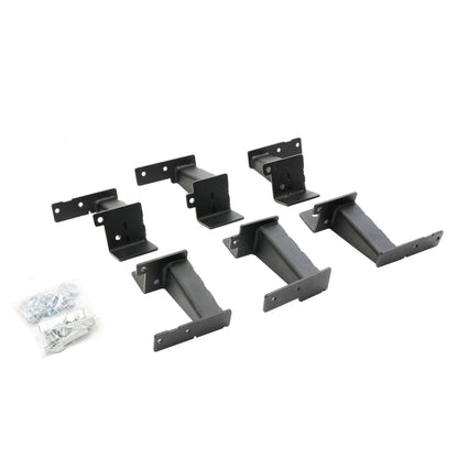 Go Rhino Brackets for Dominator Xtreme Frame Slider | Ford Bronco (21-26) (FSD4129TK)