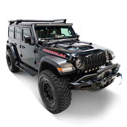 Westin Textured Black Front Bumper: Jeep Gladiator 2020-2025 / Wrangler JL 2018-2025