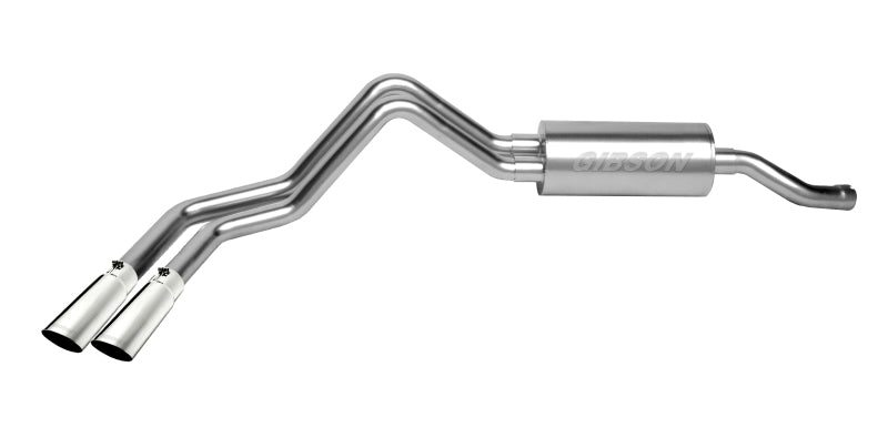 Gibson 4.3L 2.5in Cat-Back Dual Sport Exhaust | Chevrolet Silverado 1500 LS (99-06) (65300)