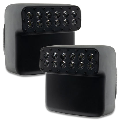Oracle Lighting LED Off-Road Side Mirrors: Jeep Wrangler (18-24) / Gladiator (20-24)