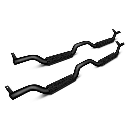 Rampage Side Bar Drop Step | Jeep Wrangler JK (07-18) (26628)