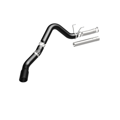 MagnaFlow 409 SS DPF Back 5in Single Exit Exhaust: Dodge Ram 2500 / Ram 3500 2007-2010 / 2011-2018 Black