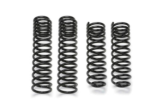 Fabtech Long Travel Coil Spring Kit (FRONT AND REAR): Jeep Wrangler (2007-2017) / Wrangler JK (2018)