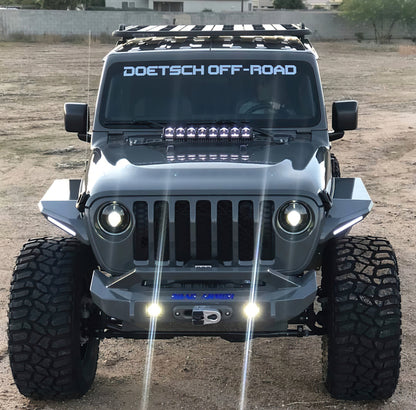 Oracle Lighting Bi-LED Projector Headlights: Jeep Wrangler (18-24) / Gladiator (20-24)
