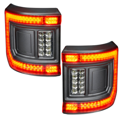 Oracle Lighting Flush Mount LED Tail Lights: Jeep Gladiator 2020-2024 w/ Tinted Lens