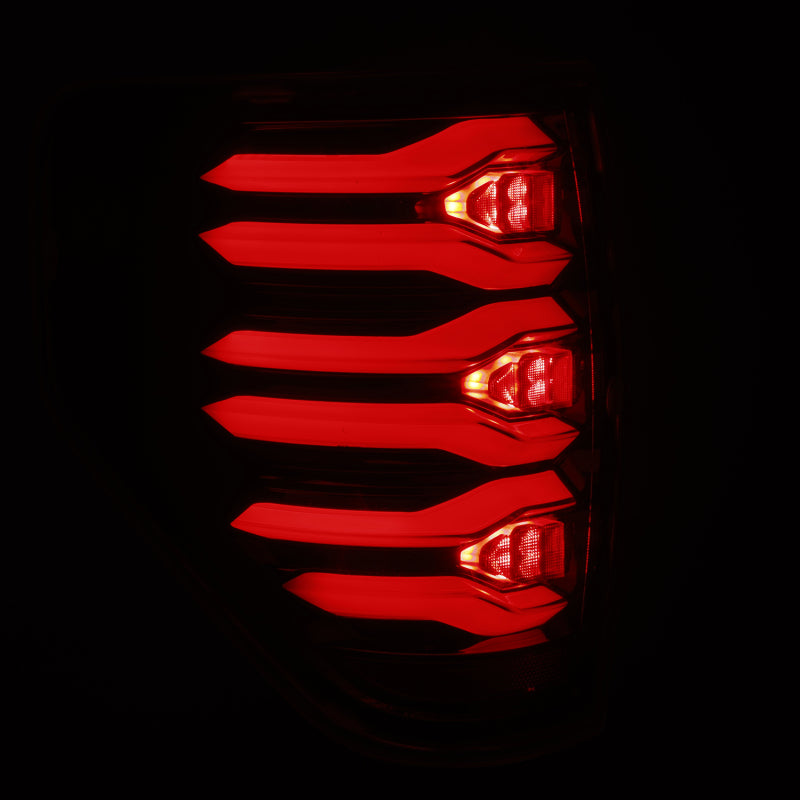 AlphaRex LUXX-Series LED Tail Lights Alpha-Black | Ford F150 (09-14) (653080)