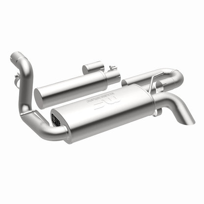 Magnaflow Overland Series Axle-Back Perf Exhaust System (REAR): Jeep Wrangler JL 18-25 2.0L / 3.6L
