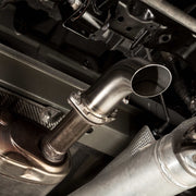 COBB 2024+ Toyota Tacoma High Clearance Exhaust Turndown Exhaust Tip 304L SS Exhaust, Mufflers & Tips offroad accessory | Iron Ridge Offroad