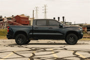 Corsa Cat-Back Dual Rear Exit Exhaust | Chevrolet Silverado ZR2 / GMC Sierra AT4 / AT4X (22-26) (21238BPC) Exhaust, Mufflers & Tips offroad accessory | Iron Ridge Offroad