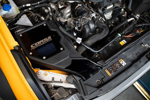 Corsa MaxFlow 5 Oiled Filter Cold Air Intake - 2021+ Ford Bronco 2.3L Air Intake Systems offroad accessory | Iron Ridge Offroad