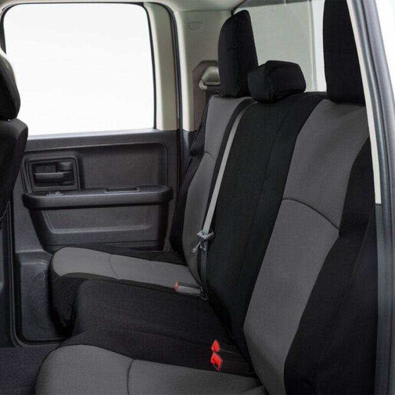 Covercraft 19-24 Chevrolet Silverado Endura PrecisionFit Second Row Seat Covers | Black/Black (GTC4139ENBK) Seats offroad accessory | Iron Ridge Offroad