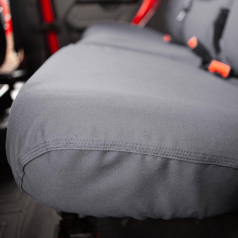 Covercraft Carhartt SeatSaver Second Row Seat Covers | Chevrolet Silverado / GMC Sierra (19-24) Seats offroad accessory | Iron Ridge Offroad
