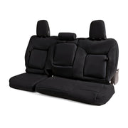 Covercraft Second Row Seat Covers | Chevrolet Silverado 1500/2500HD/3500HD (19-26) / GMC Sierra 1500/2500HD/3500HD (19-26) (GTC4140LTBK) Seats offroad accessory | Iron Ridge Offroad