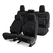 Covercraft Second Row Seat Covers | Chevrolet Silverado 1500/2500HD/3500HD (19-26) / GMC Sierra 1500/2500HD/3500HD (19-26) (GTC4140LTBK) Seats offroad accessory | Iron Ridge Offroad
