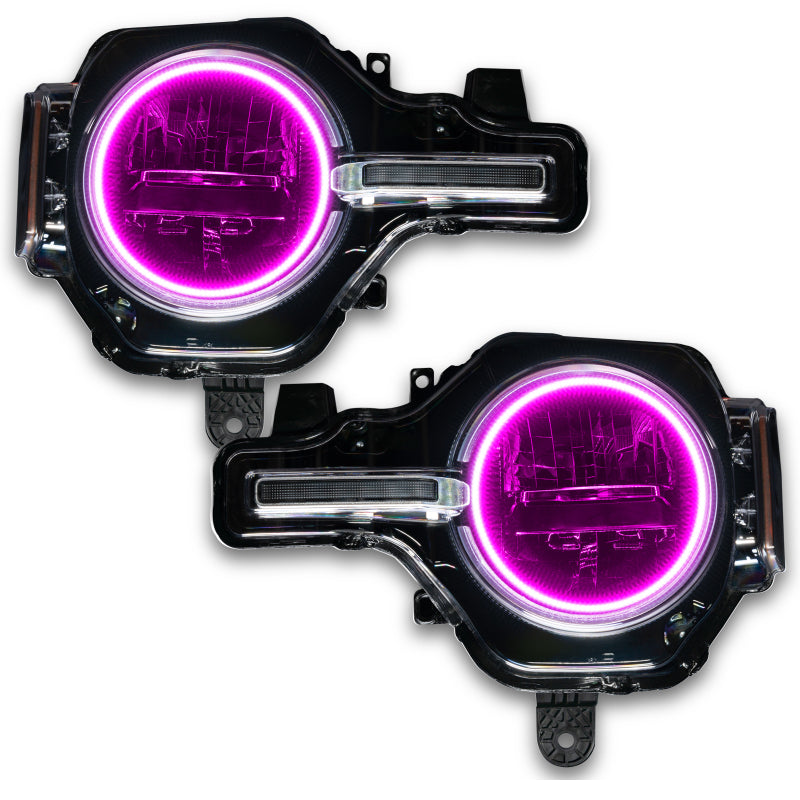 ORACLE Lighting 21-26 Ford Bronco Halo Kit ColorSHIFT w/ RF Controller | Bronco (21-26) (1470-330)