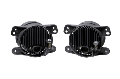 Diode Dynamics Elite Series Type M White Fog Lamps (PAIR): Fits Chrysler / Dodge / Jeep (05-24)
