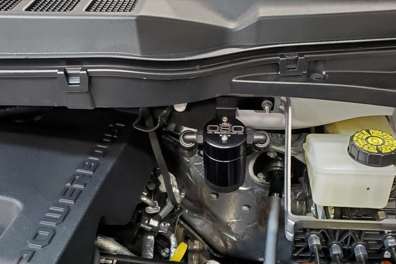 J&L 3.0L Passenger Side Oil Separator | Ford F-150 (21-26) / Raptor (21-26) (3028P-B)
