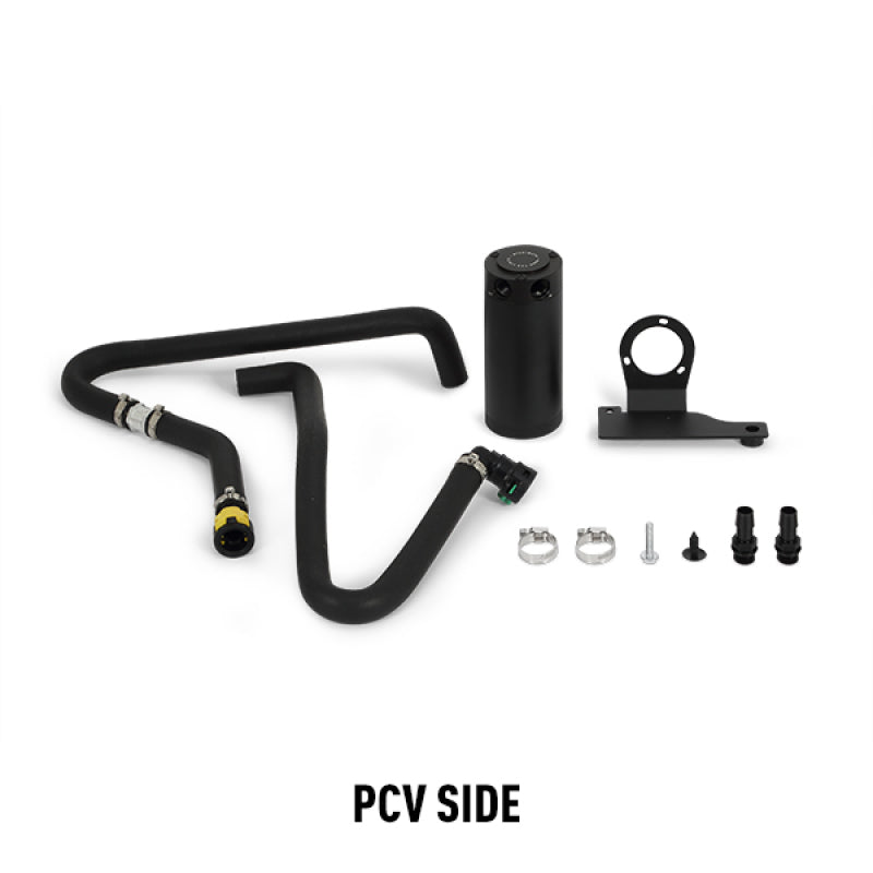 Mishimoto Baffled Oil Catch Can Kit | 2011-2014 Ford F-150 3.5L EcoBoost (MMBCC-F35T-11SBE)