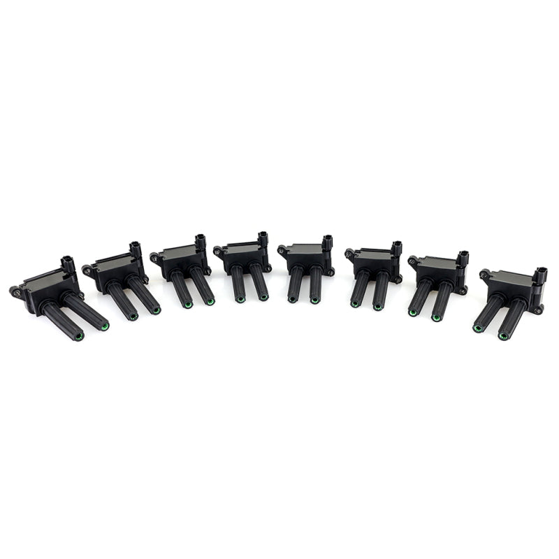 Mishimoto Ignition Coil Pack Set (8-Pack) (F&R): Fits 5.7/6.1/6.2/6.4L HEMI 2006-2023