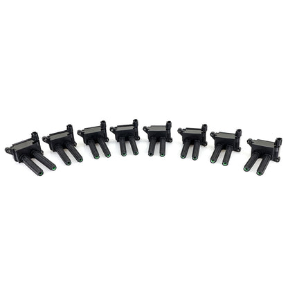 Mishimoto Ignition Coil Pack Set (8-Pack) (F&R): Fits 5.7/6.1/6.2/6.4L HEMI 2006-2023