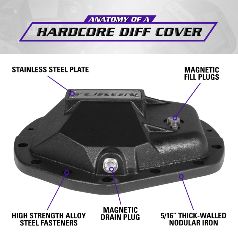 Yukon Gear Hardcore Diff Cover | Ram 2500/3500 (11.5in & 11.8in) (YHCC-AAM11.5)