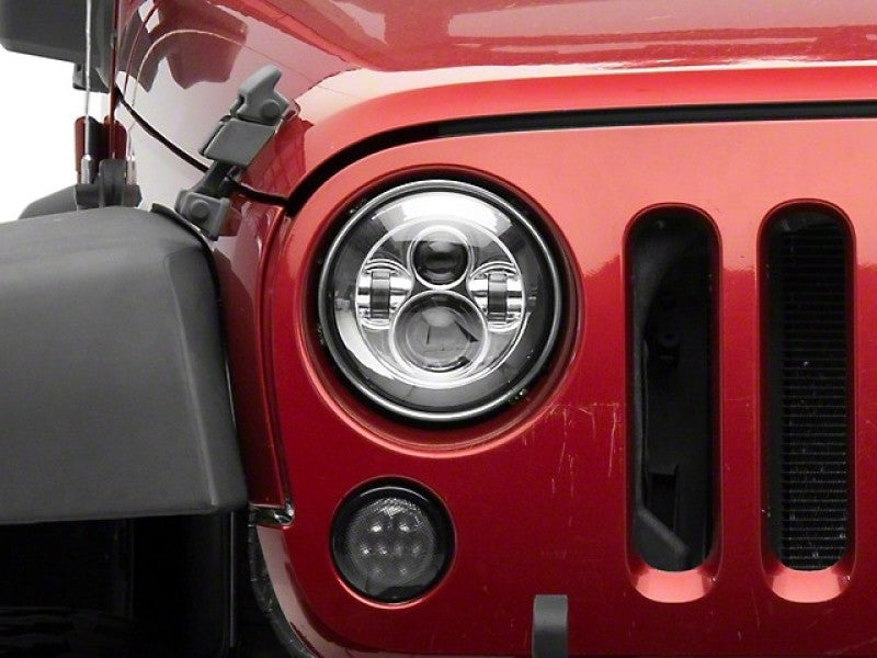 Raxiom 97-18 Jeep Wrangler Axial LED Daymaker Headlights | Jeep Wrangler (97-18) (J108043)