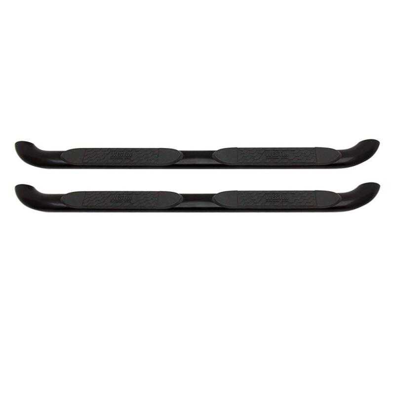 Westin Nerf Step Bars | Toyota Tacoma (12-23) Double Cab Platinum 4 Oval Black | 21-2775