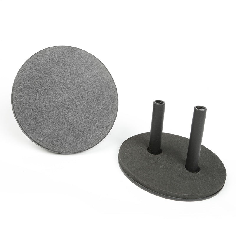 Rugged Ridge Textured Black Mirror Relocation Brackets (PAIR): Jeep Wrangler JK (07-18)