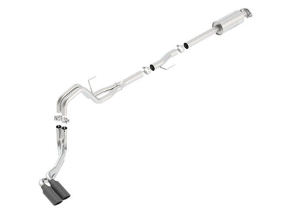 Borla 15-20 Ford F-150 3.5L EcoBoost Ext. Cab Standard Bed Black Chrome ATAK Exhaust | Ford F-150 (15-20) (140619BC)